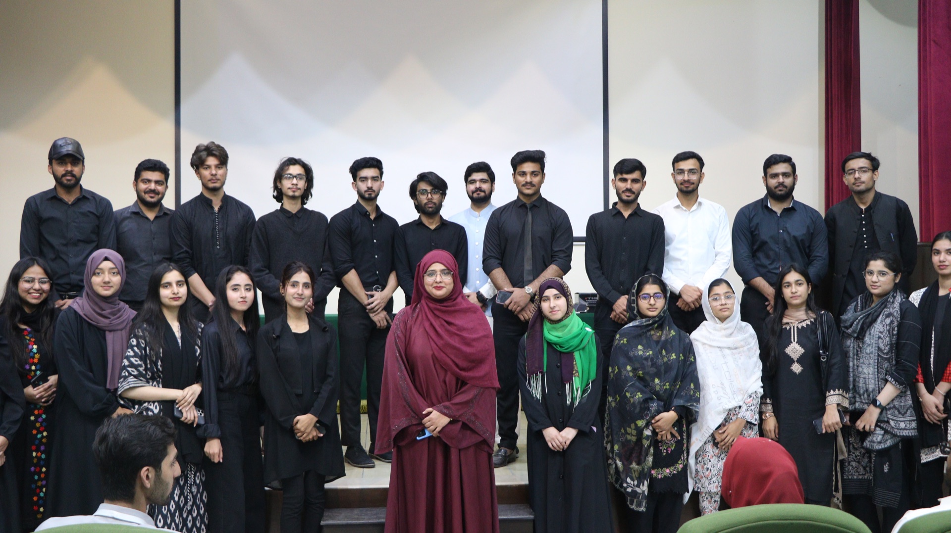 Mahad with organizing team