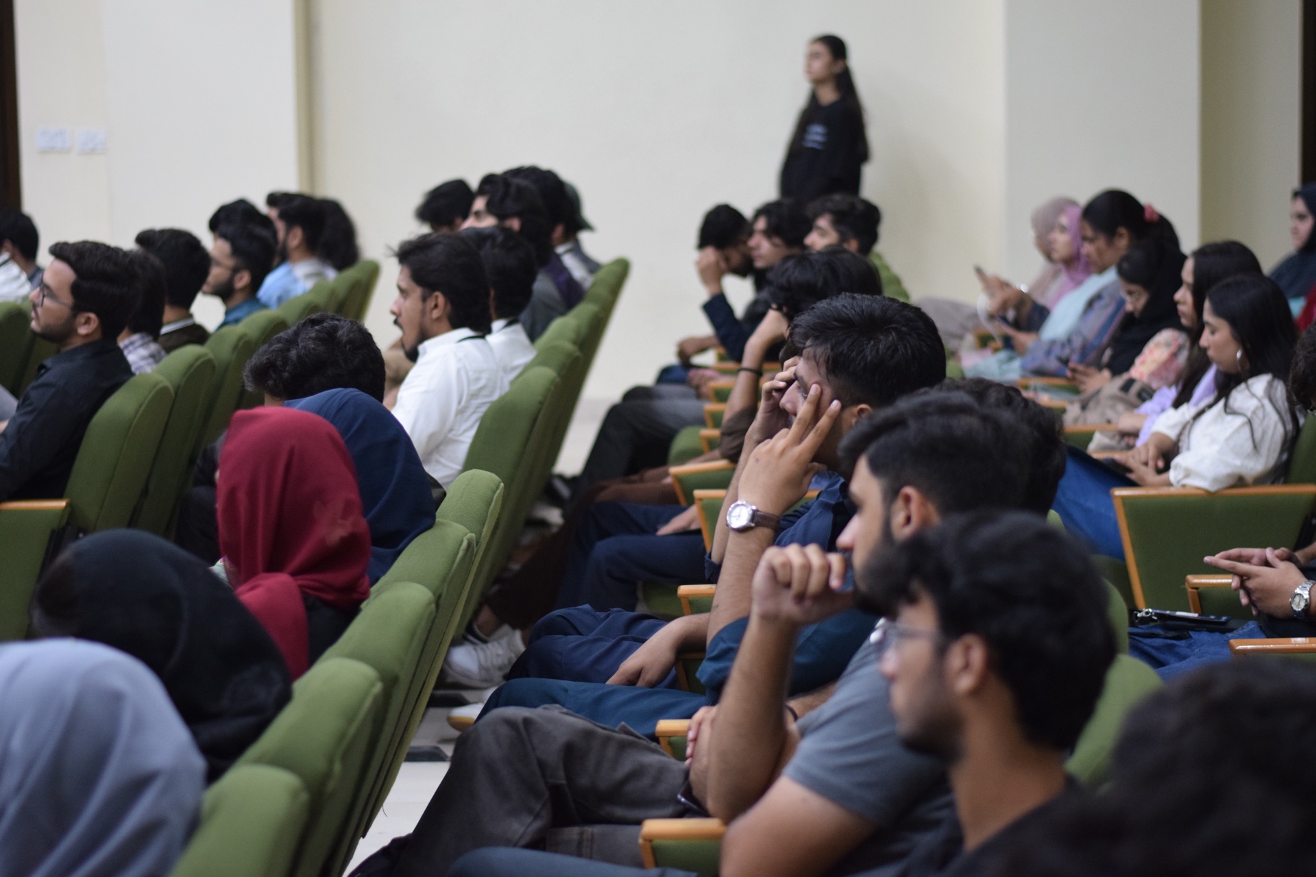 Participants at Hacktoberfest Lahore 2025